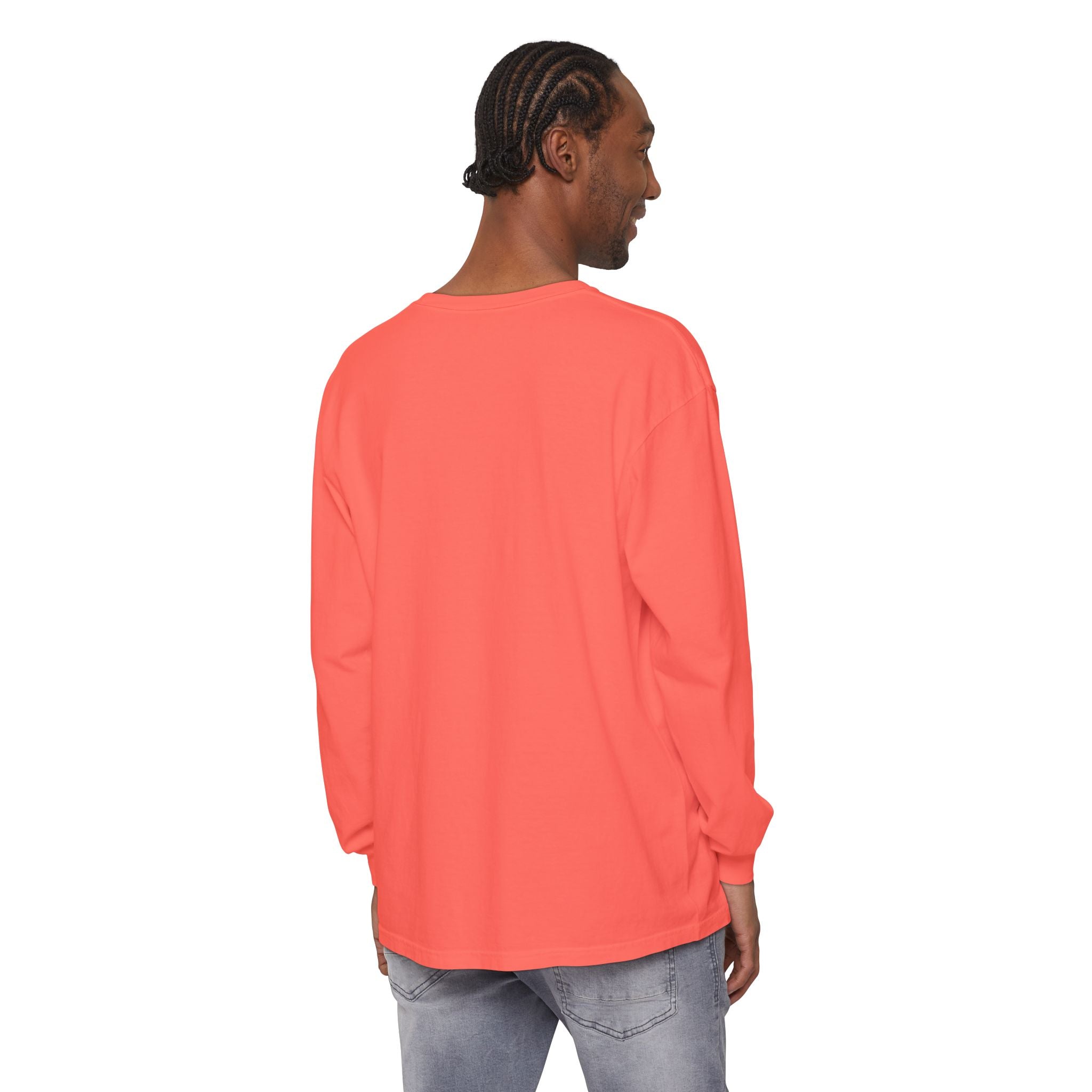 Christian Long Sleeve T-Shirt — "With God All Things Are Possible" (Matthew 19:26)