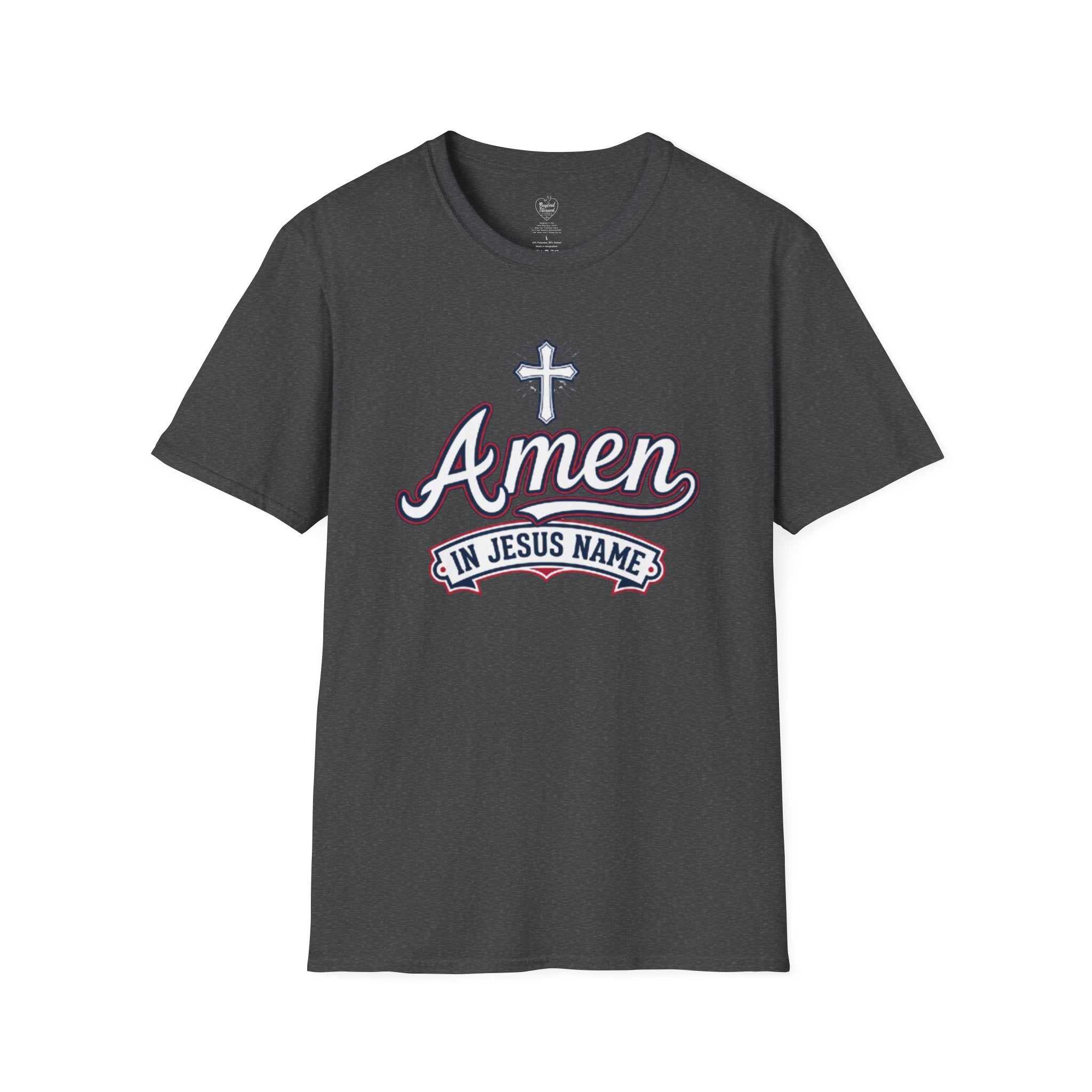 AMEN in Jesus Name Christian T-Shirt — Atlanta A Faith Tee