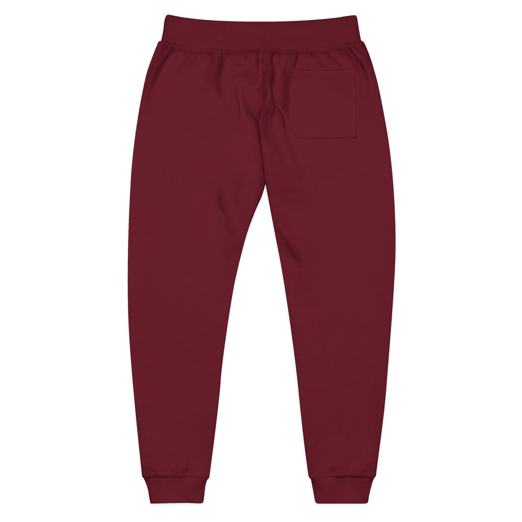Embroidered 'Jesus Did It' Sweatpants — Fleece Religious Lounge Pants