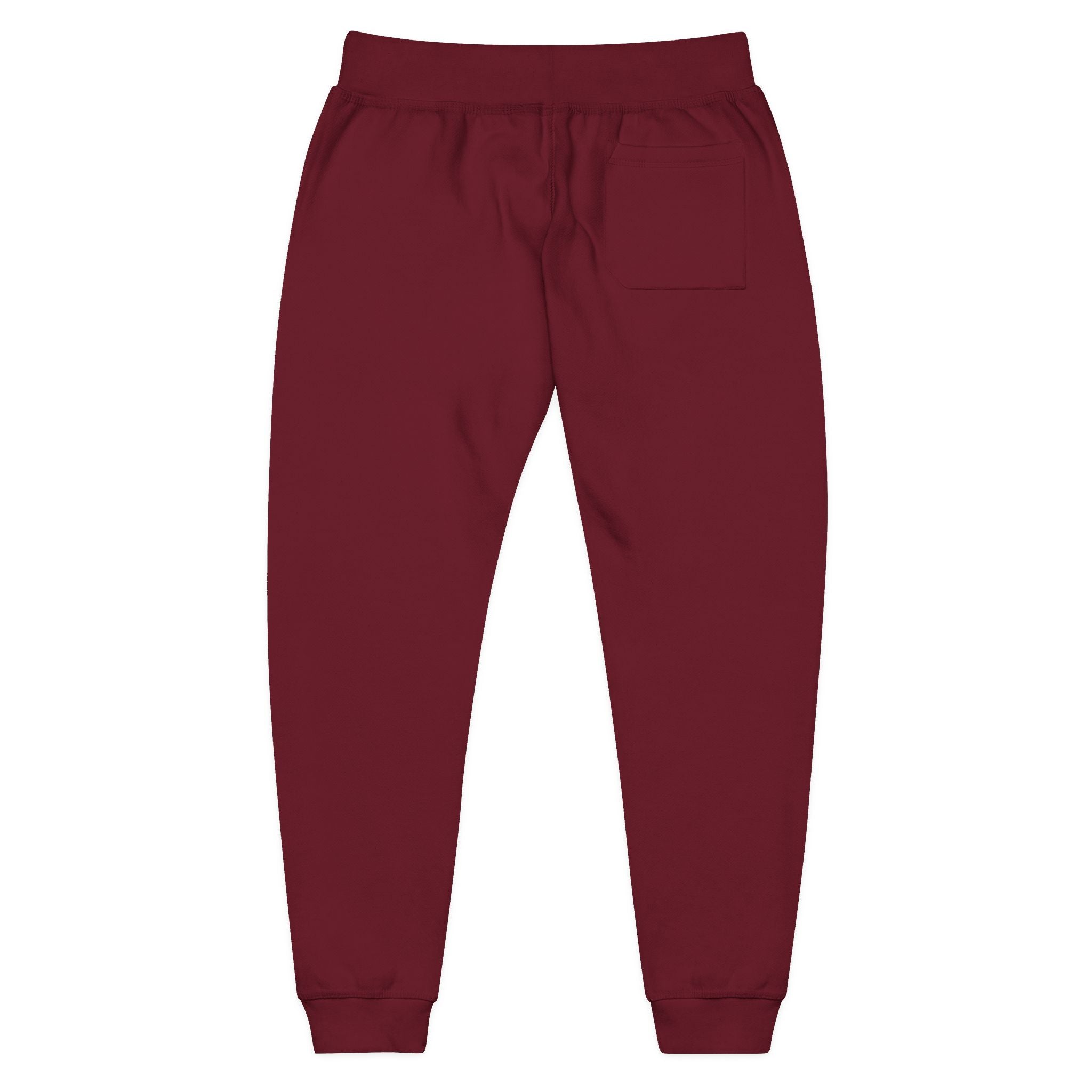 Embroidered 'Jesus Did It' Sweatpants — Fleece Religious Lounge Pants