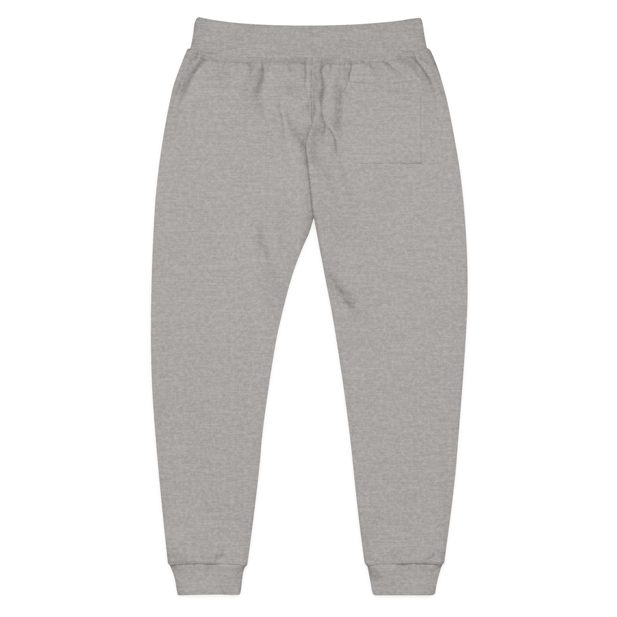 Embroidered 'Jesus Did It' Sweatpants — Fleece Religious Lounge Pants