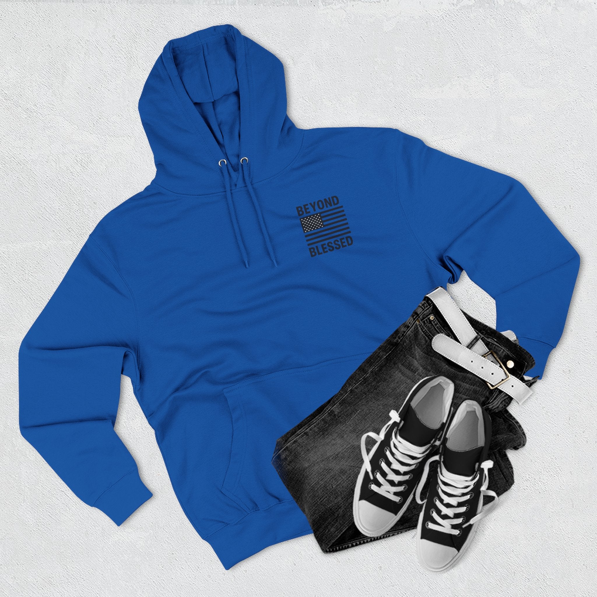 Yahweh Christian Hoodie - Heavyweight Fleece Prayer Apparel | Beyond Blessed