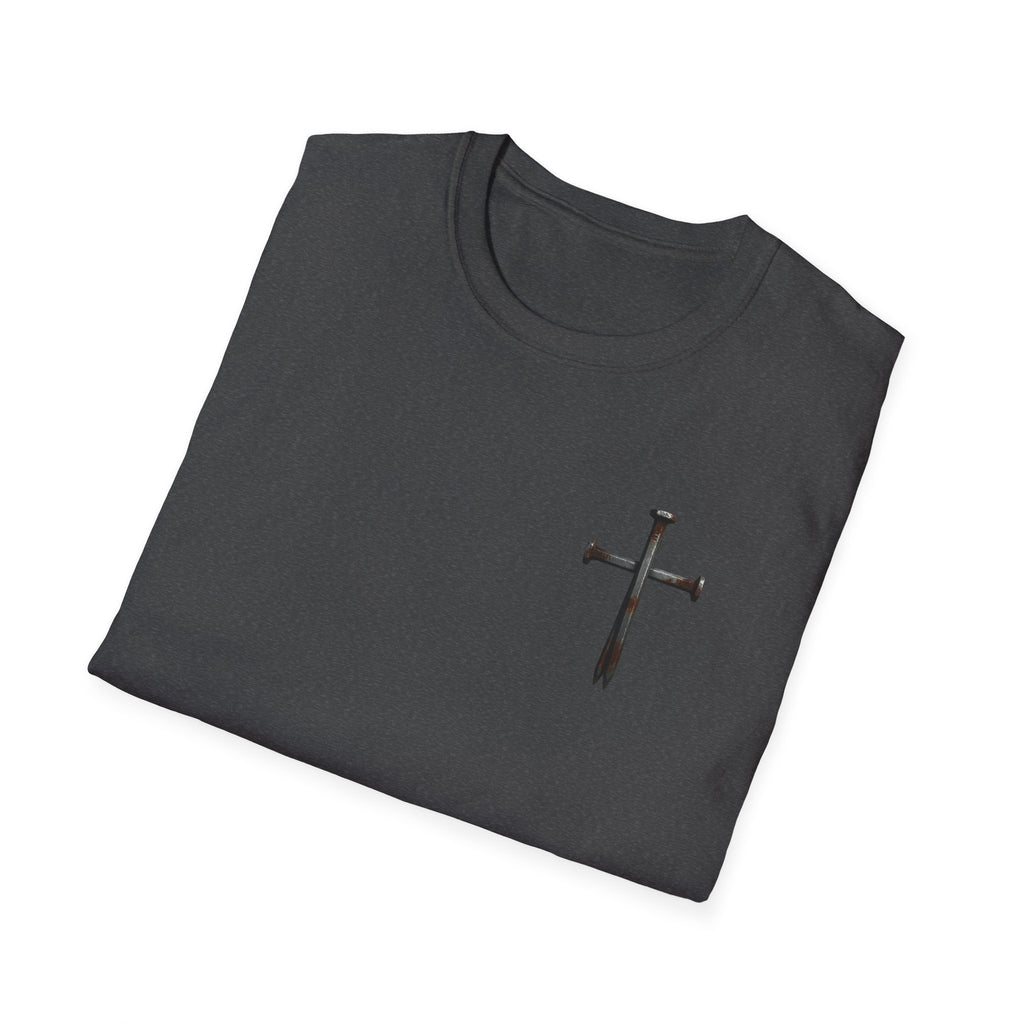 Faith Over Fear Christian T-Shirt with Cross