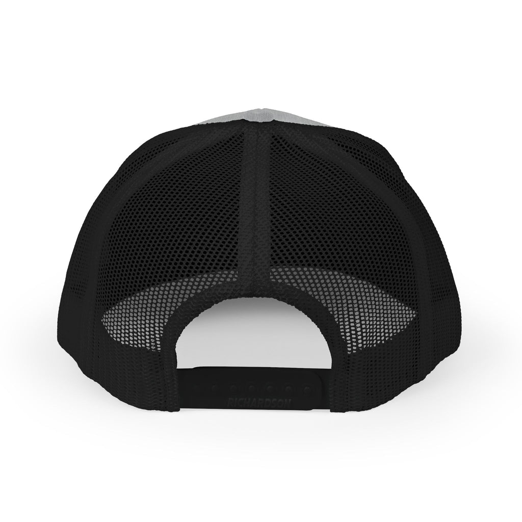 Nail Cross Embroidered Trucker Hat — Christian Snapback Cap