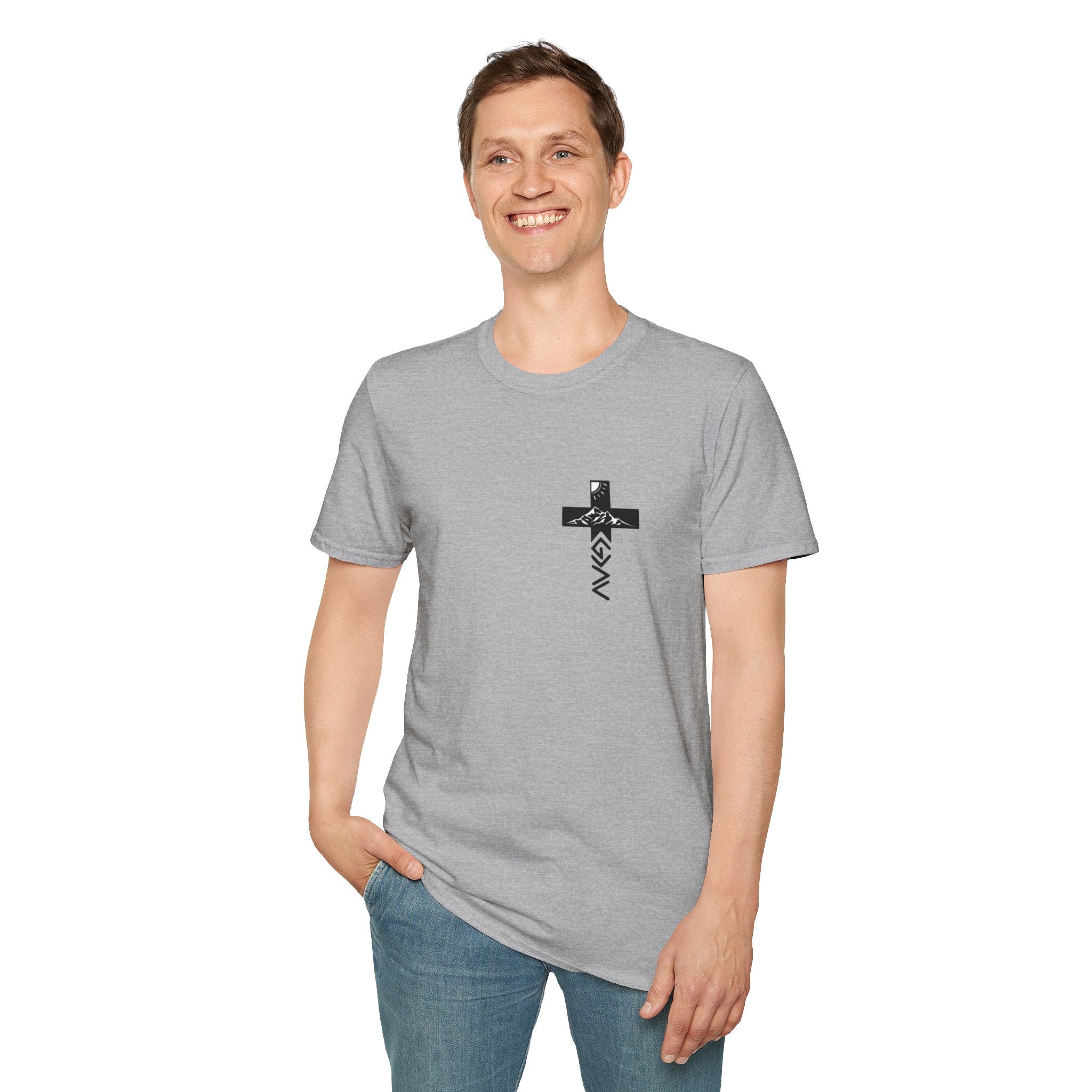 God Is Greater Than the Highs and Lows Christian T‑Shirt | Faith Shirt