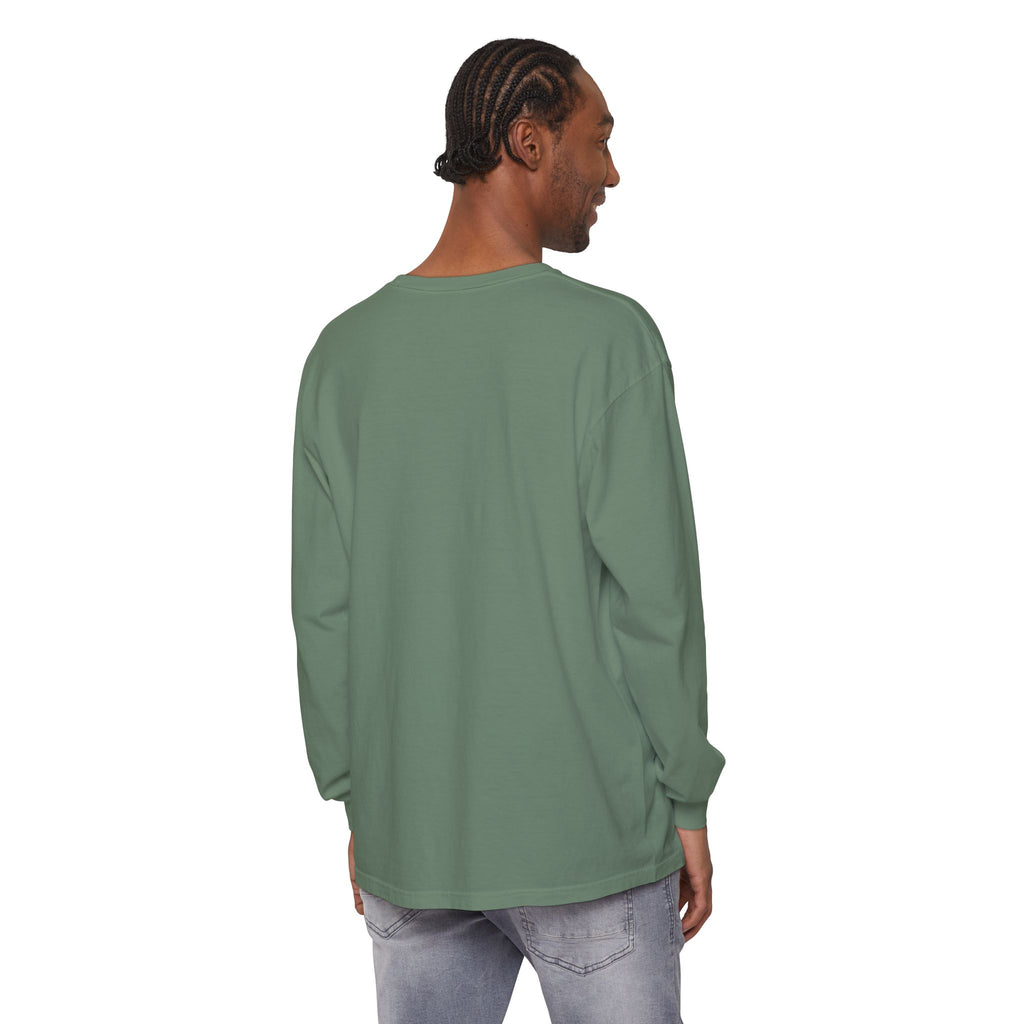 Christian Long Sleeve T-Shirt — "With God All Things Are Possible" (Matthew 19:26)