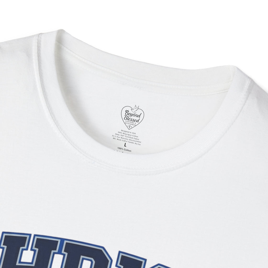 Christ Triumphs Over All T-Shirt — Isaiah 33:22 Christian Faith Tee