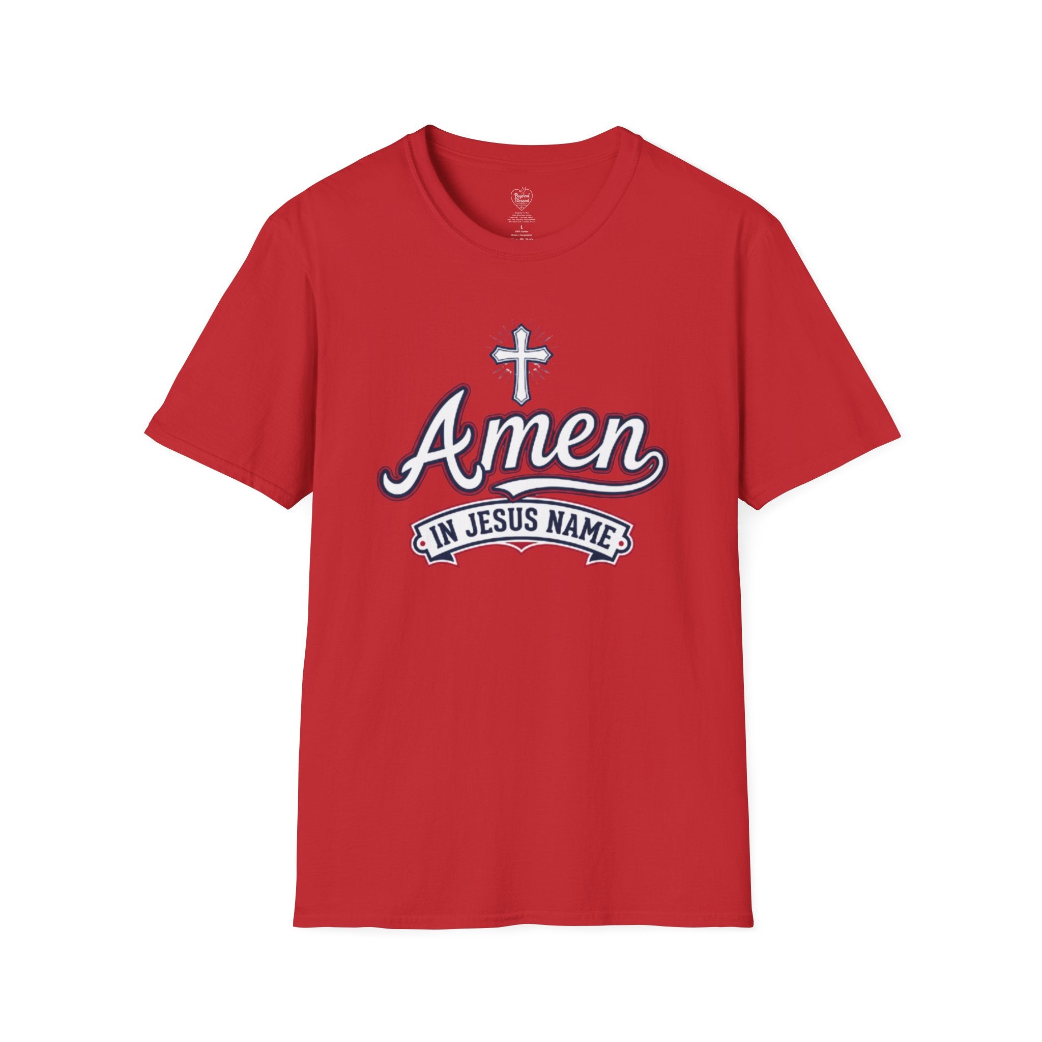 AMEN in Jesus Name Christian T-Shirt — Atlanta A Faith Tee