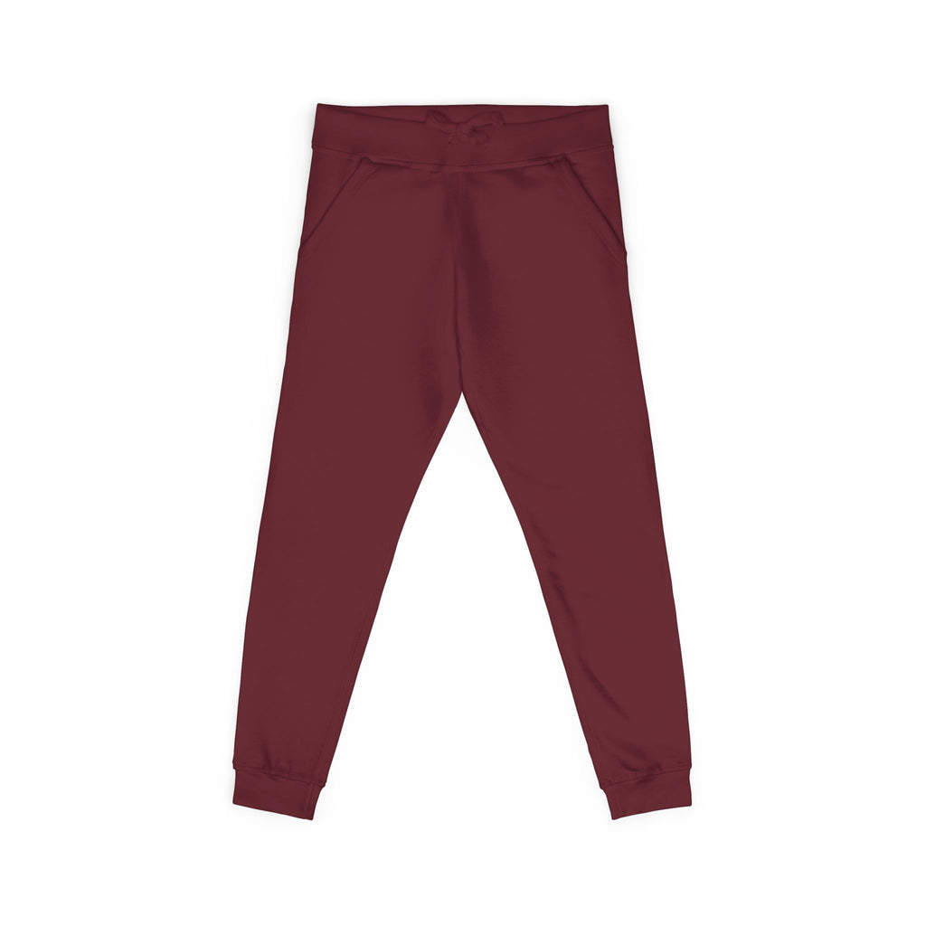 Embroidered 'Jesus Did It' Sweatpants — Fleece Religious Lounge Pants