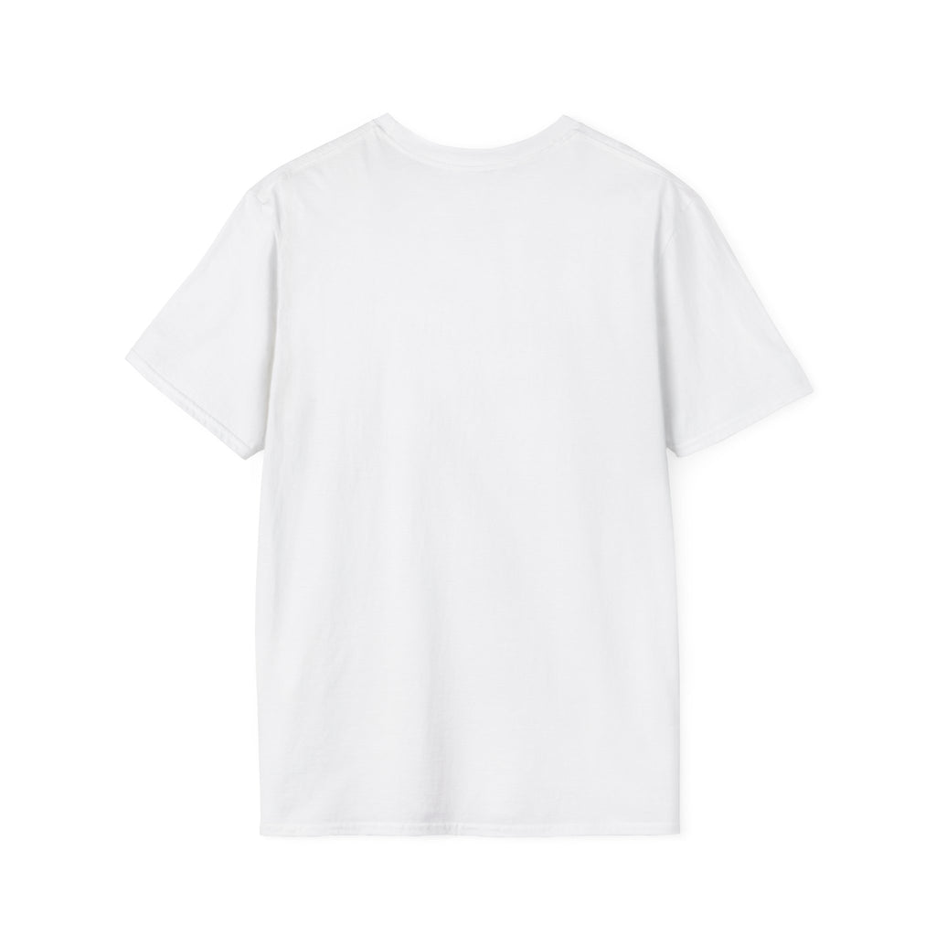 White t-shirt on a white background