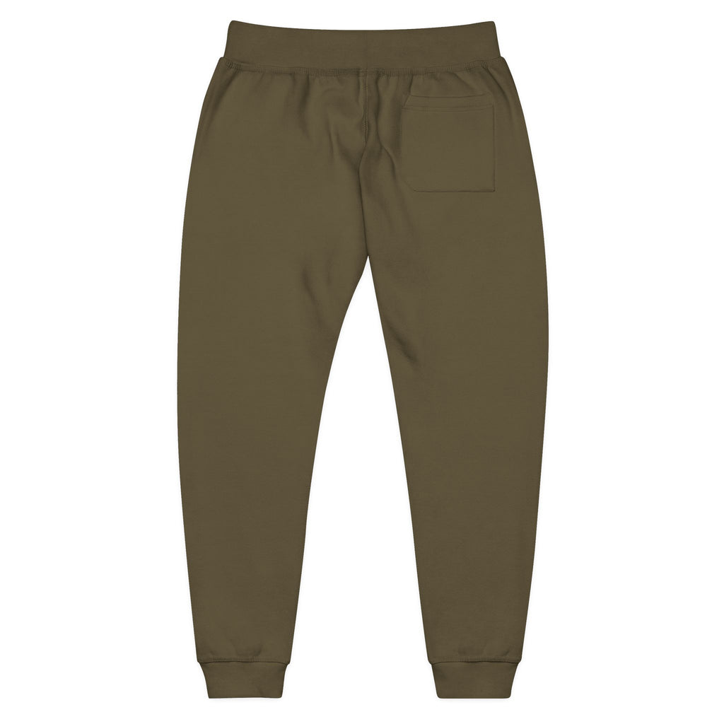 Embroidered 'Jesus Did It' Sweatpants — Fleece Religious Lounge Pants
