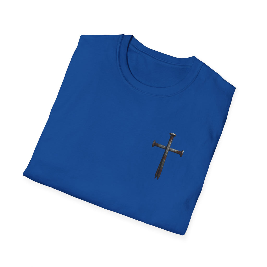 Faith Over Fear Christian T-Shirt with Cross