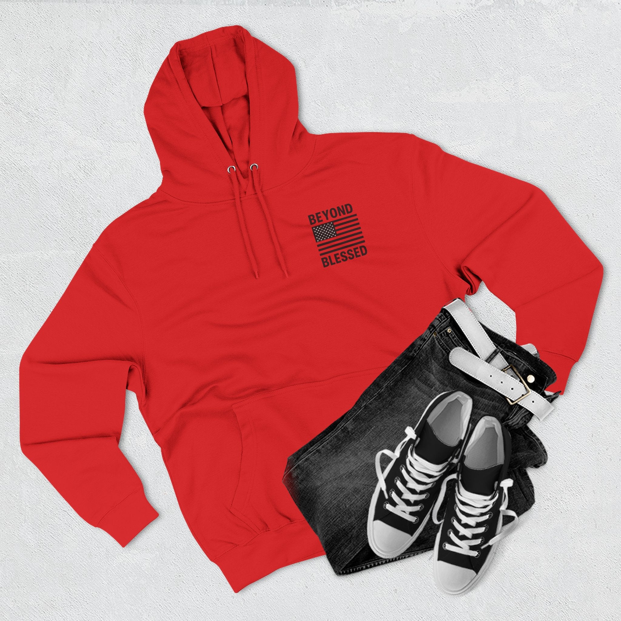 Yahweh Christian Hoodie - Heavyweight Fleece Prayer Apparel | Beyond Blessed