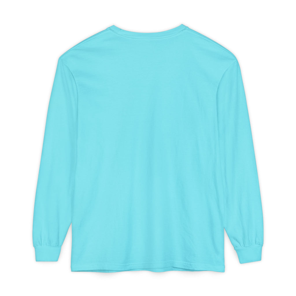 Christian Long Sleeve T-Shirt — "With God All Things Are Possible" (Matthew 19:26)