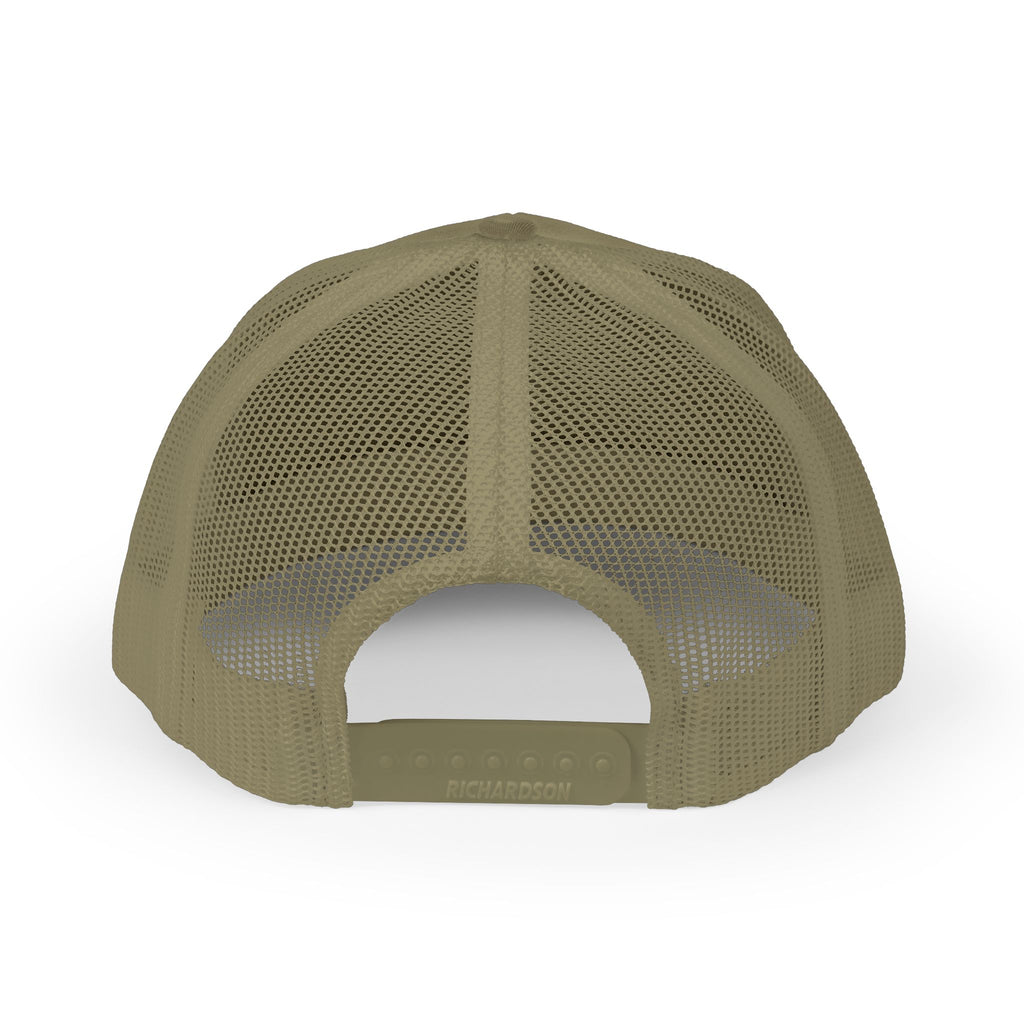 Nail Cross Embroidered Trucker Hat — Christian Snapback Cap