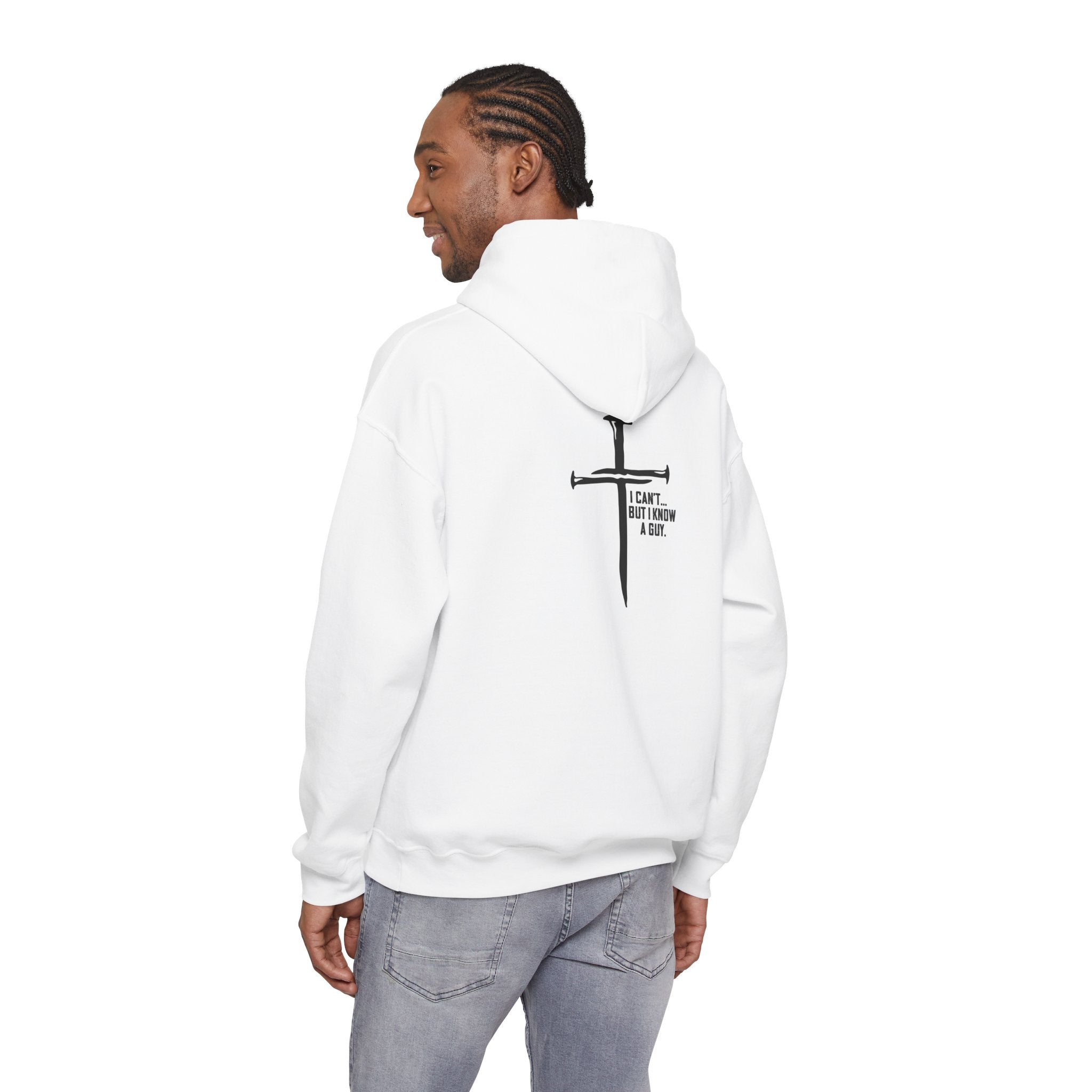 Yaweh Hebrew Cross Faith Hoodie - Serene Christian Streetwear | Beyond Blessed