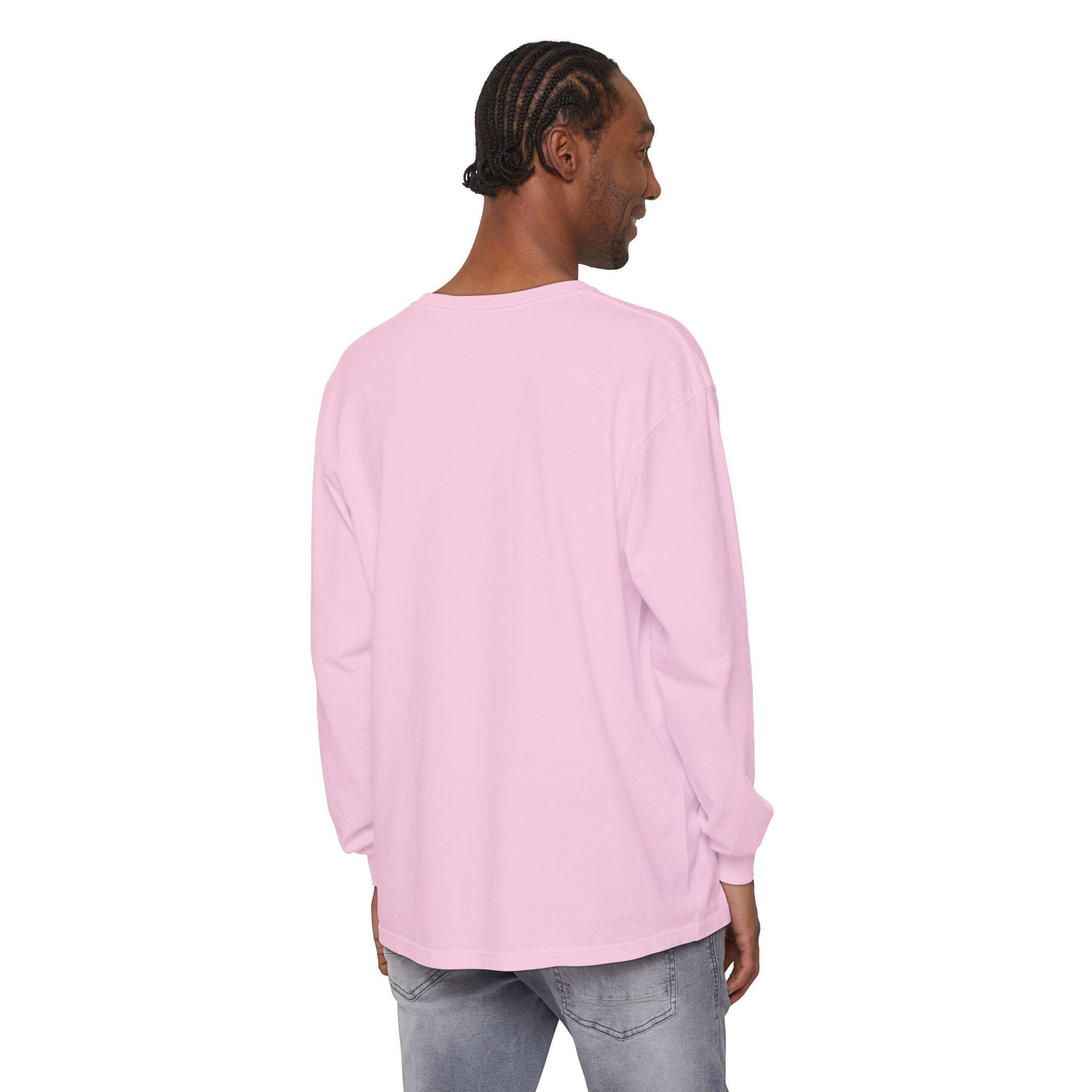 Christian Long Sleeve T-Shirt — "With God All Things Are Possible" (Matthew 19:26)