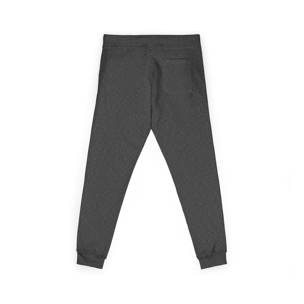 Embroidered Cross Sweatpants — Unisex Fleece Joggers