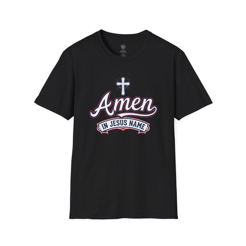 AMEN in Jesus Name Christian T-Shirt — Atlanta A Faith Tee