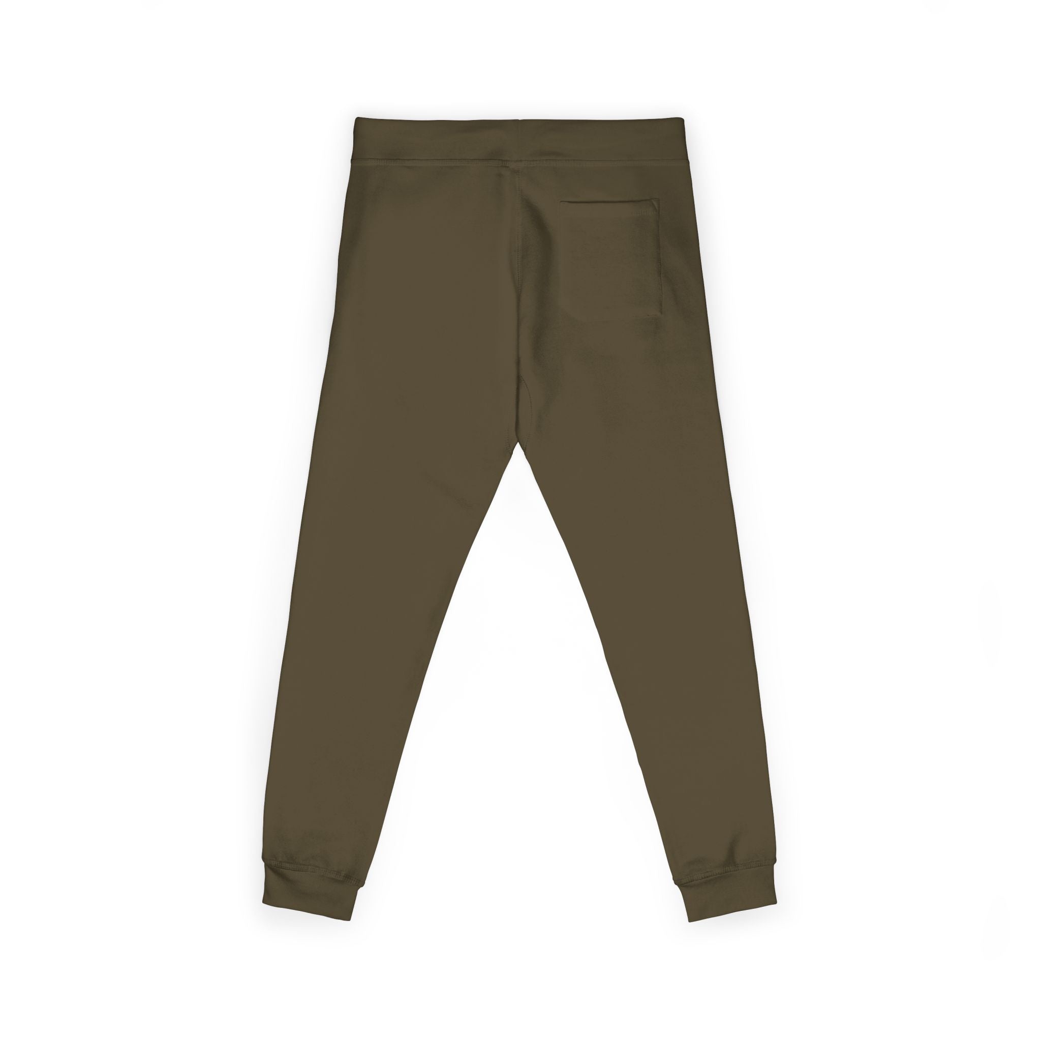 Embroidered Cross Sweatpants — Unisex Fleece Joggers