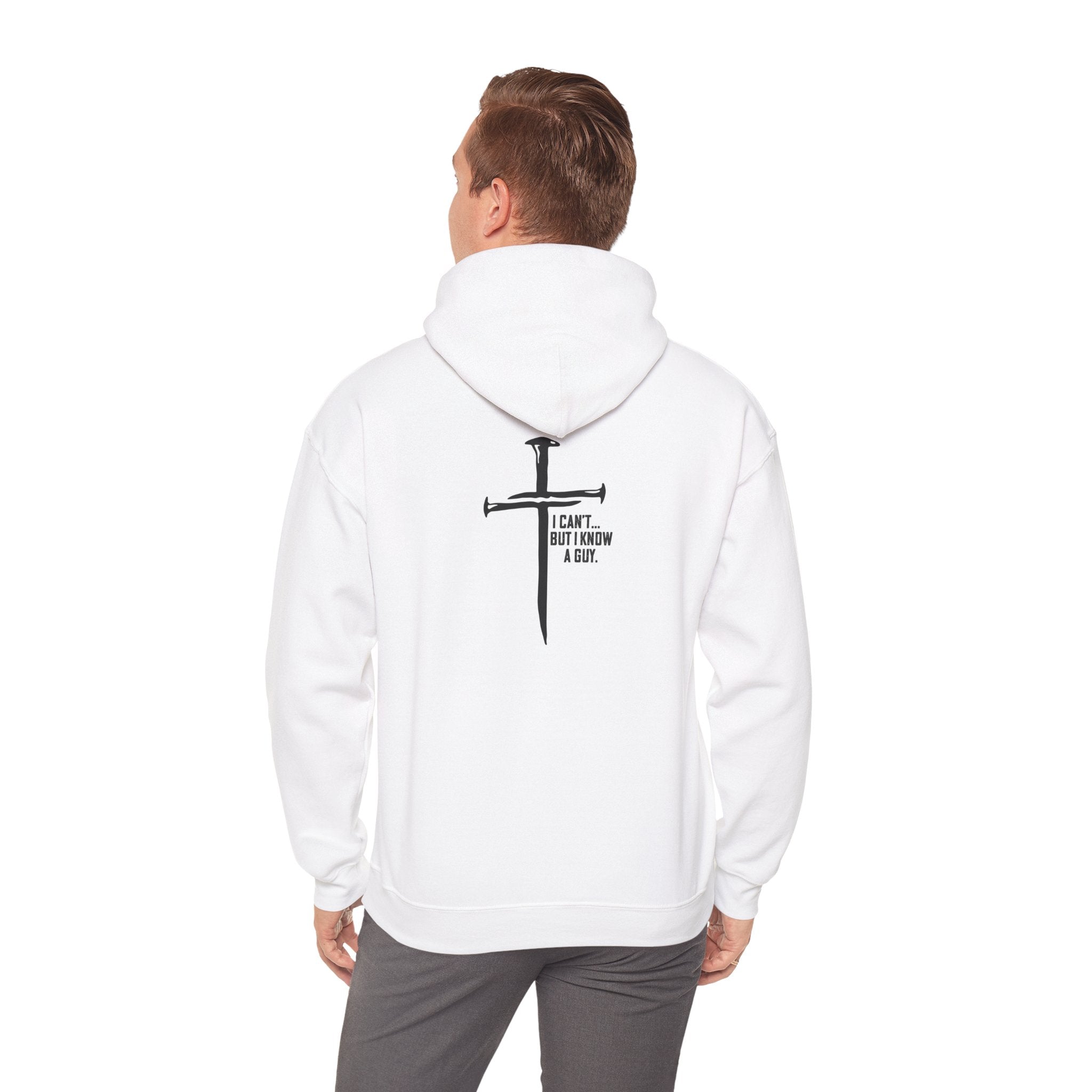Yaweh Hebrew Cross Faith Hoodie - Serene Christian Streetwear | Beyond Blessed
