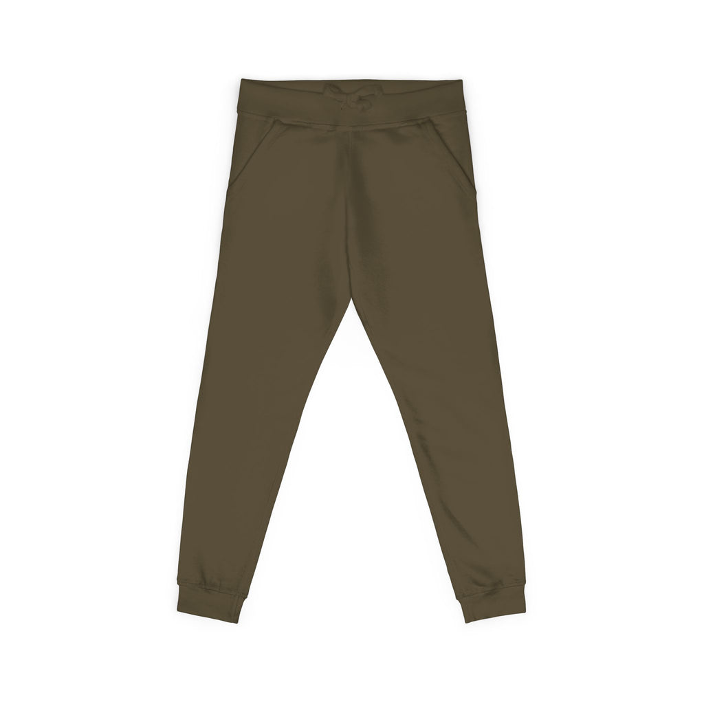 Embroidered 'Jesus Did It' Sweatpants — Fleece Religious Lounge Pants