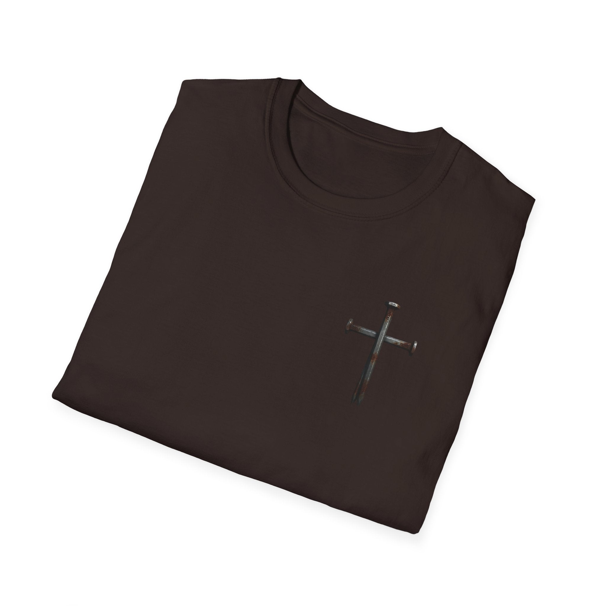Faith Over Fear Christian T-Shirt with Cross