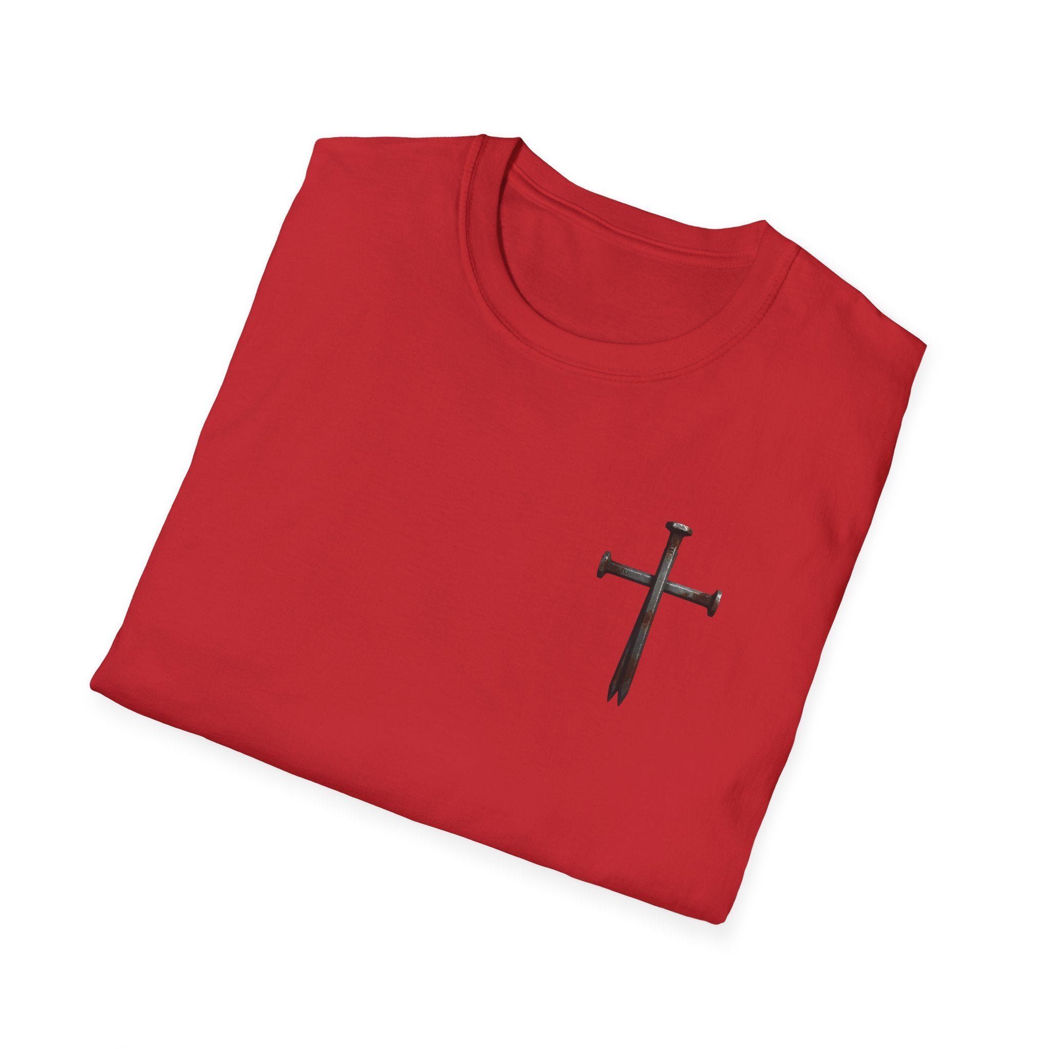 Faith Over Fear Christian T-Shirt with Cross