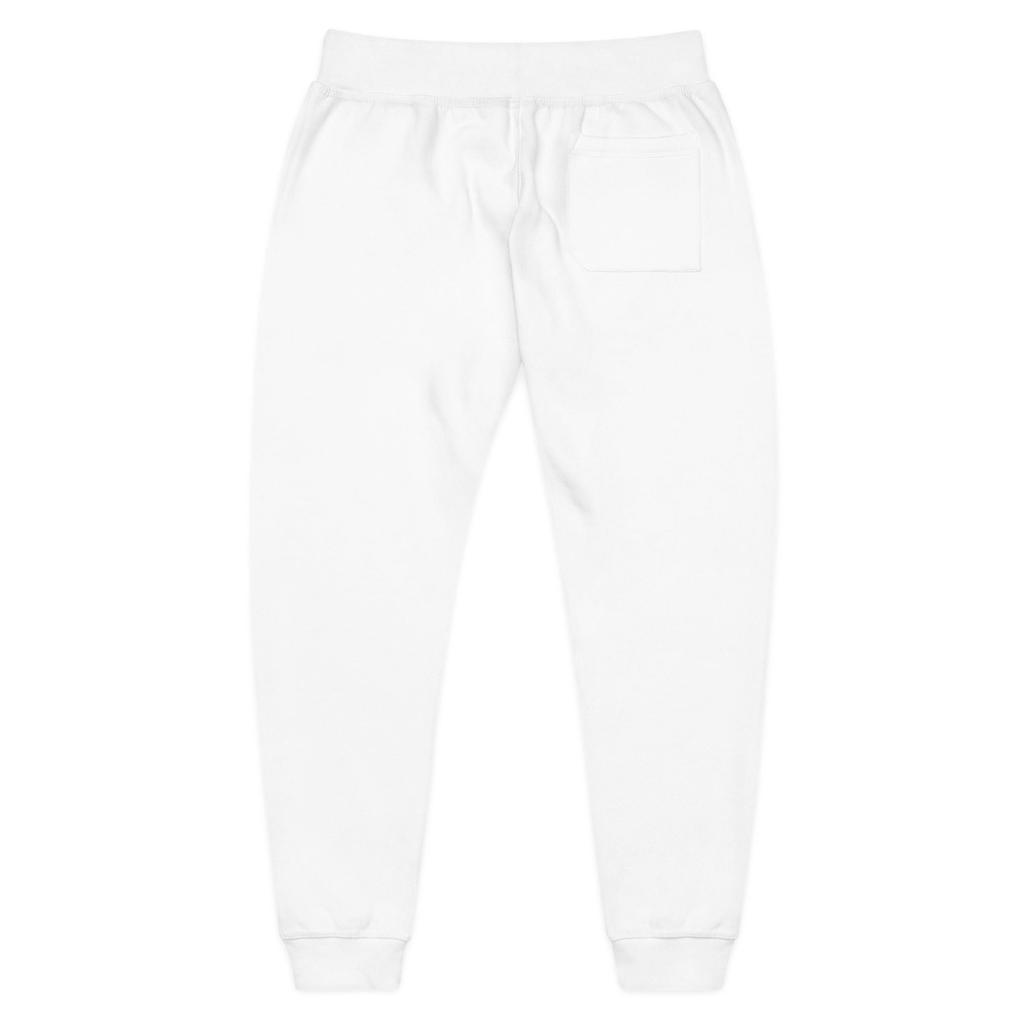 Embroidered 'Jesus Did It' Sweatpants — Fleece Religious Lounge Pants