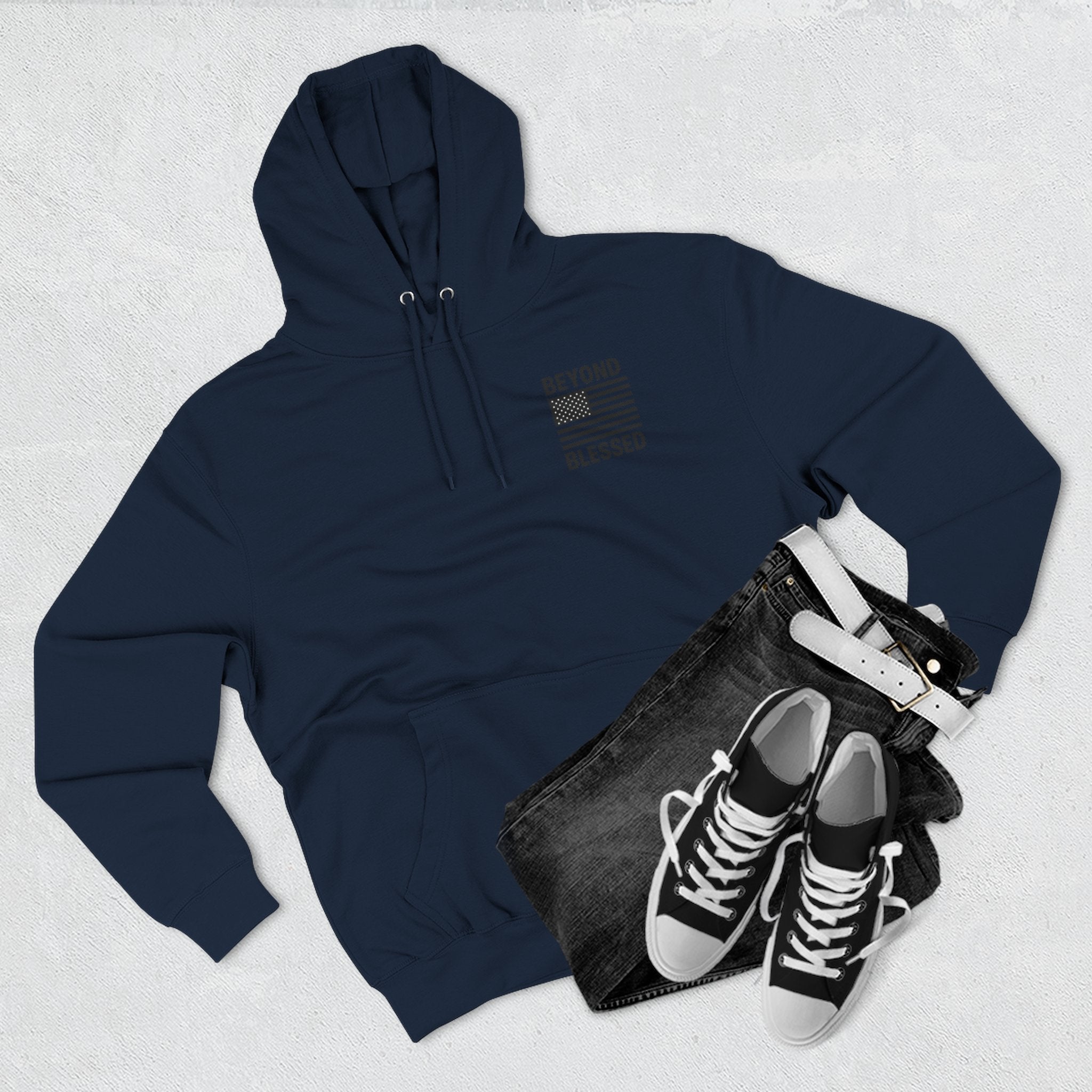 Yahweh Christian Hoodie - Heavyweight Fleece Prayer Apparel | Beyond Blessed